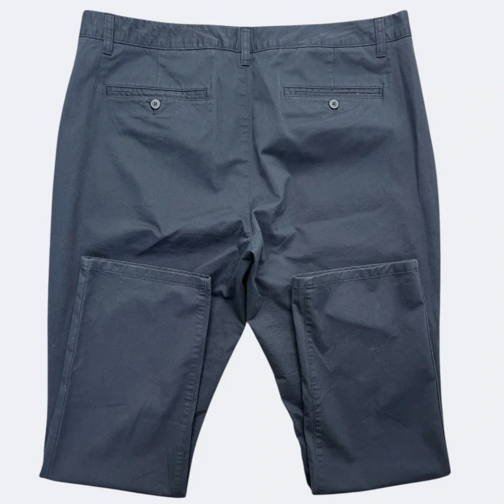 Bonobos Chino Pants‎ Mens 40x32 Navy Slim Fit Stretch Cotton Flat Front Straight